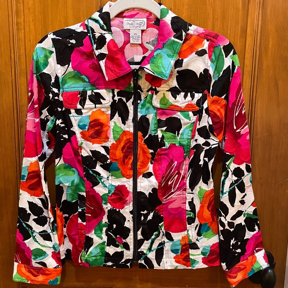 Like New Molly & Max Zip Up Long Sleeve Jacket/Top PS